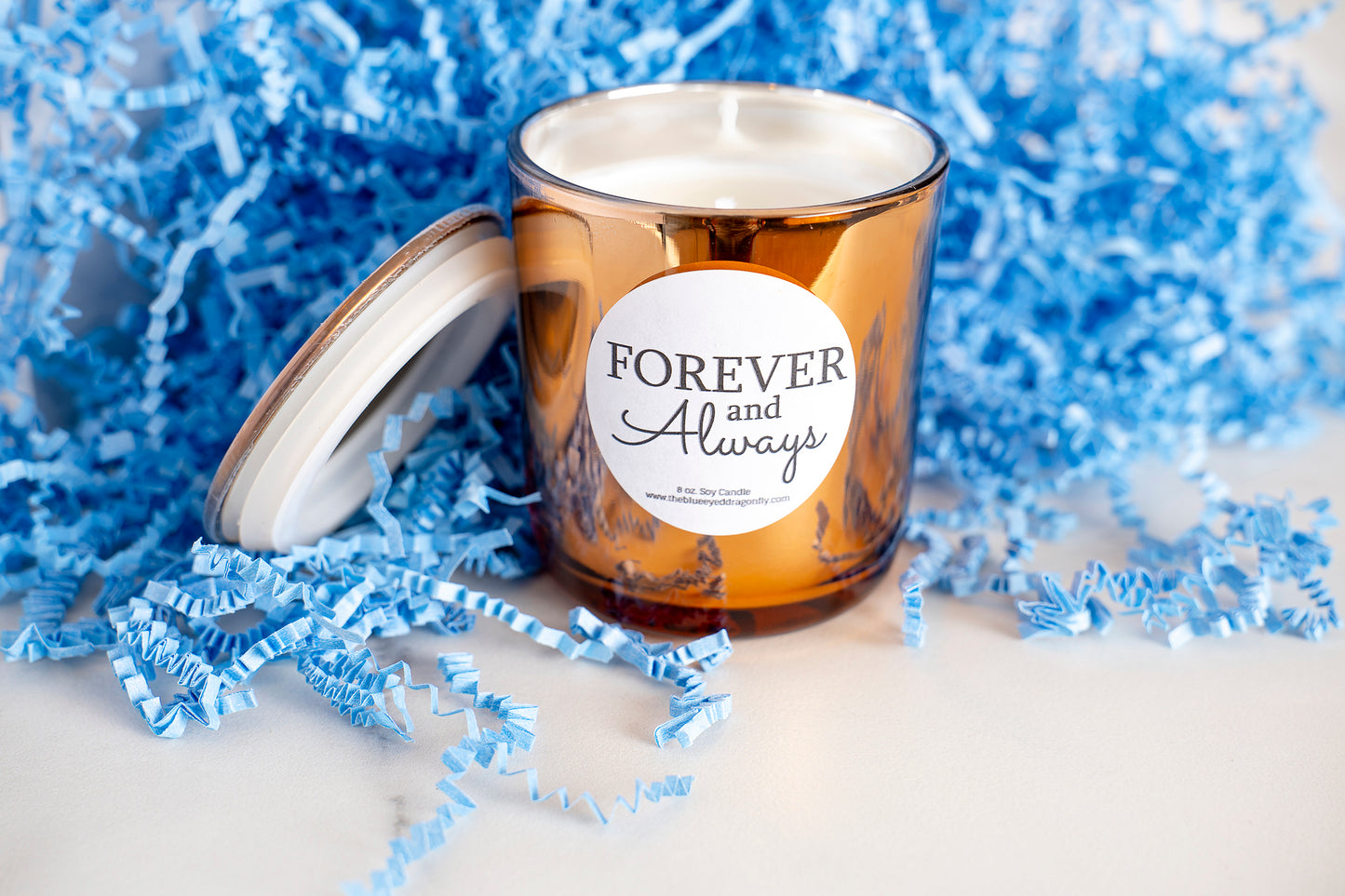 Forever and Always Bronze Candle