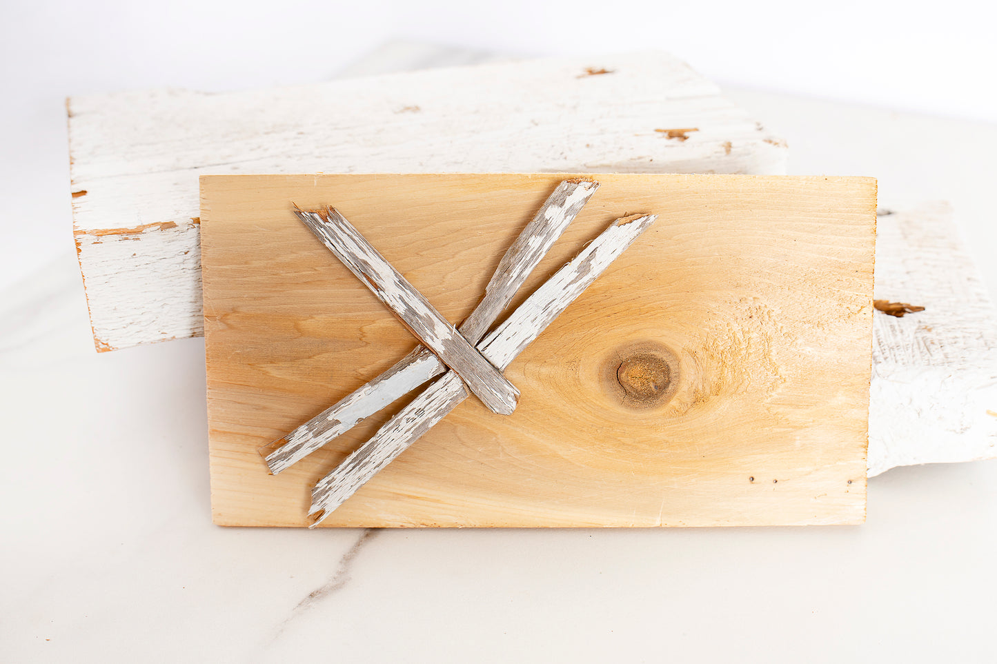 Repurposed Wooden Dragonfly Art