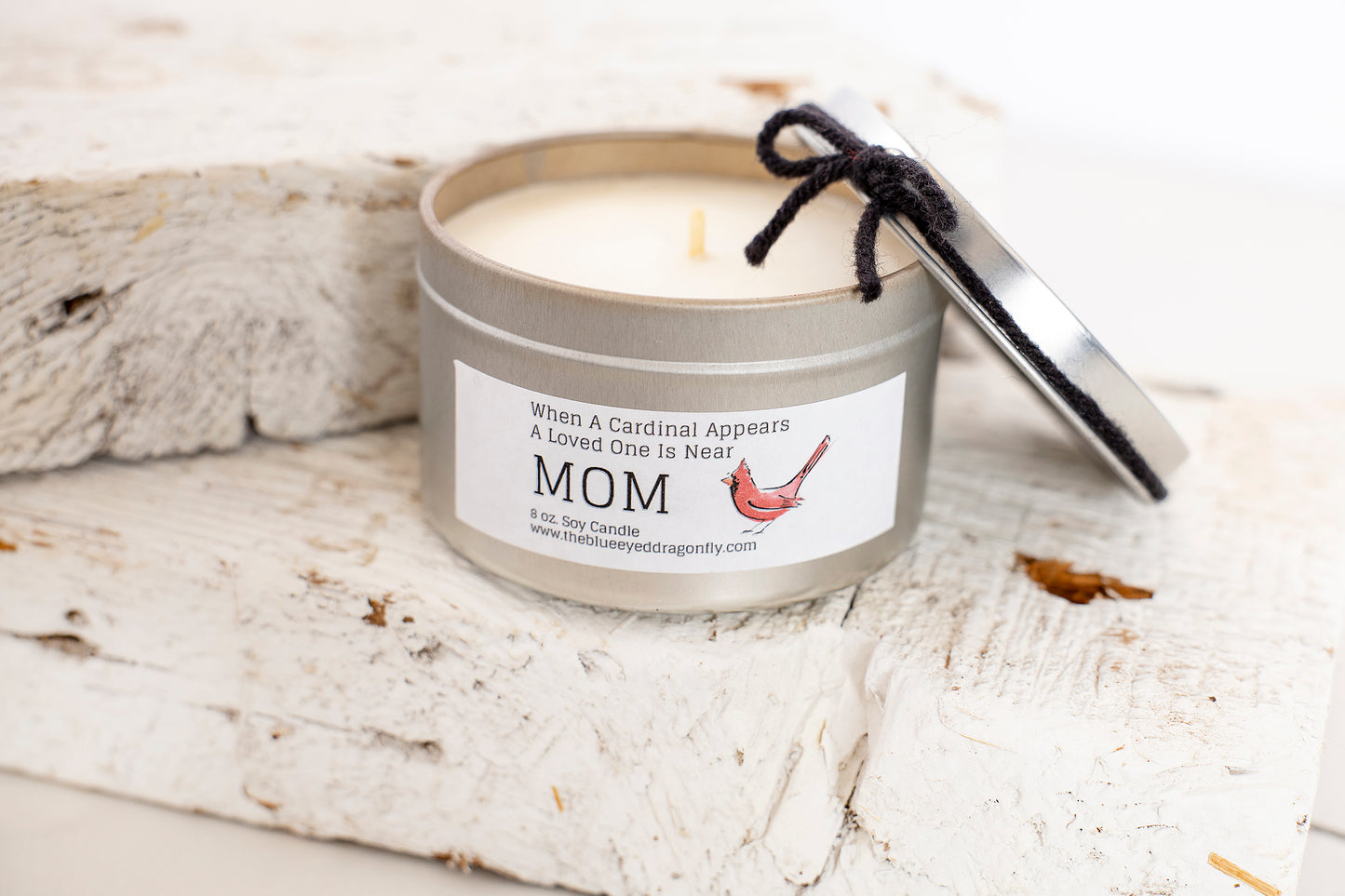 When a Cardinal Appears a Loved One is Near Candle