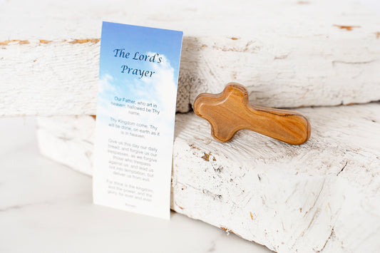 Wooden Holding Cross