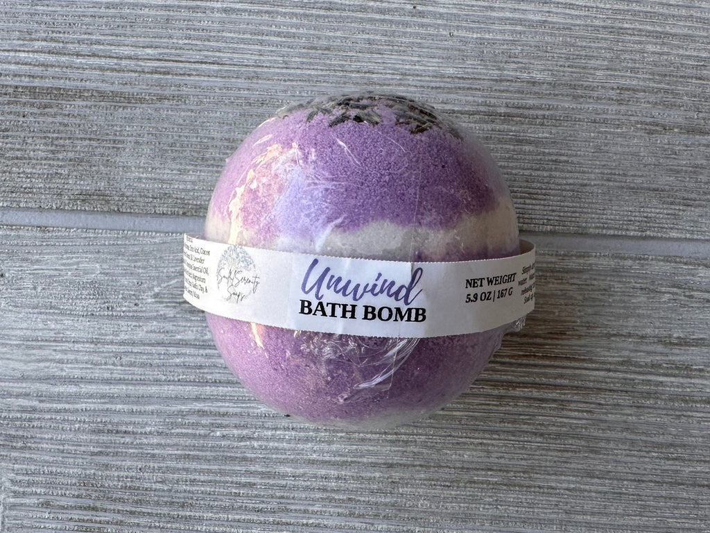 Unwind Lavender Bath Bomb